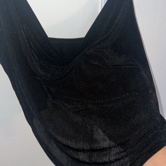 Mesh cowl neck top - Picture 3 of 3